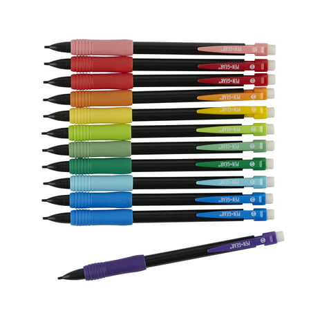 Gear 36pk 0.7mm Mechanical Pencils with Grips Pen 